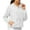 White, variant on LYXSSBYX Sweatshirts for Women Loose Fit Women's Fashion T-shirt Long Sleeve Blouse Round Neck Casual Tops Sweatshirt