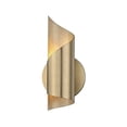 thumbnail image 1 of Mitzi Evie Collection Contemporary Modern One Light Wall Sconce Aged Brass, 1 of 4
