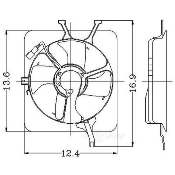 Engine Cooling Fan Assembly