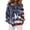 Navy, variant on Iaqnaocc American Flag Shirt for Women Patriotic American Flag Stars Striped Tops America 250 Shirt Festival Button-Down Collared Shirt Casual Long Sleeve Tee Top Deep Red XL