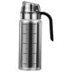 thumbnail image 1 of Botella Dispensadora De Aceite De Oliva Con Tapa Automática, Recipiente Para Condimentos A Prueba De Fugas Con Tapón Automático Y Boquilla Antiderrames, Mango Antideslizante Para Cocina, Blanco, 1 of 8