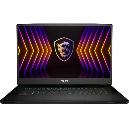 MSI TITAN GT77 12UGS Gaming & Entertainment Laptop (Intel i7-12800HX 16-Core, 17.3" 120Hz 4K Ultra HD (3840x2160), GeForce RTX 3070 Ti, 64GB DDR5 4000MHz RAM, Win 11 Pro)