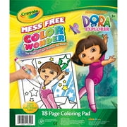 Crayola Nickelodeon Dora The Explorer Color Wonder 18 Page Coloring Pad