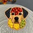 thumbnail image 6 of AWINQQY Fruit Platter Tray for Parties, Dog Themed Charcuterie Platter, Wooden Dog Themed Platter for Fruit, Cheese and Meats, Decorative Cutting Board Gift for Dog Lovers, Dog Party, 6 of 6