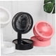 thumbnail image 3 of Luxshiny Ventilador De Mano Plegable Color Rosa Resistente Y Recargable Para Uso En Escritorio Y Exterior, 3 of 6