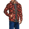 thumbnail image 2 of Honeii Tomato Print Hoodies for Men, Pullover & Full Zip, Breathable Zip up Hoodie, Sweatshirt-Small, 2 of 5