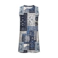 thumbnail image 3 of Smsaxvxz Womens Tank Tops Summer Fashion Floral Printed Crew Neck Sleeveless Pullover Casual Loose Blouse Tops for Women 2026, 3 of 5