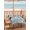 Blue, variant on Outdoor Tablecloth with Umbrella Hole and Zipper, Beige Christmas Rectangle Table Cloth 60x120 Inch Waterproof Tablecloth, Xmas Snowflakes Gnomes Gingerbread Man Picnic Table Cover for Patio Camping