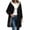 Inverlee Black-Clothes for women, variant on Inverlee Womens Sherpa Lined Hooded Coat Zip Up Long Jacket Winter Warm Outerwear Navy (S-3XL)