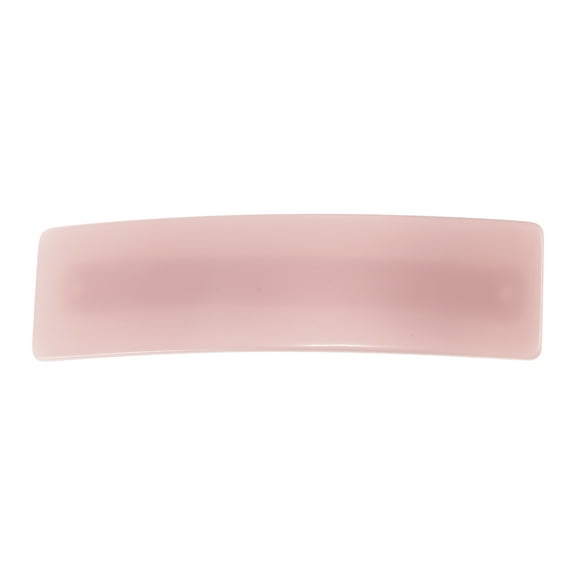 Unique Bargains 1 Pc Classic Square Hair Clips Hairdo Clip for Women 3.46"x0.94"x0.67" Pink