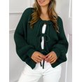 thumbnail image 4 of Suéter PRETTYGARDEN con lazo frontal y tejido grueso XL, 4 of 8