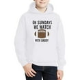 thumbnail image 2 of AWZXDE Kids Hoodie Long Sleeve Football Print Hooded Pullover Sweatshirt for Boys Sports and Casual Daily Wear WH3,5-6 Years, 2 of 4