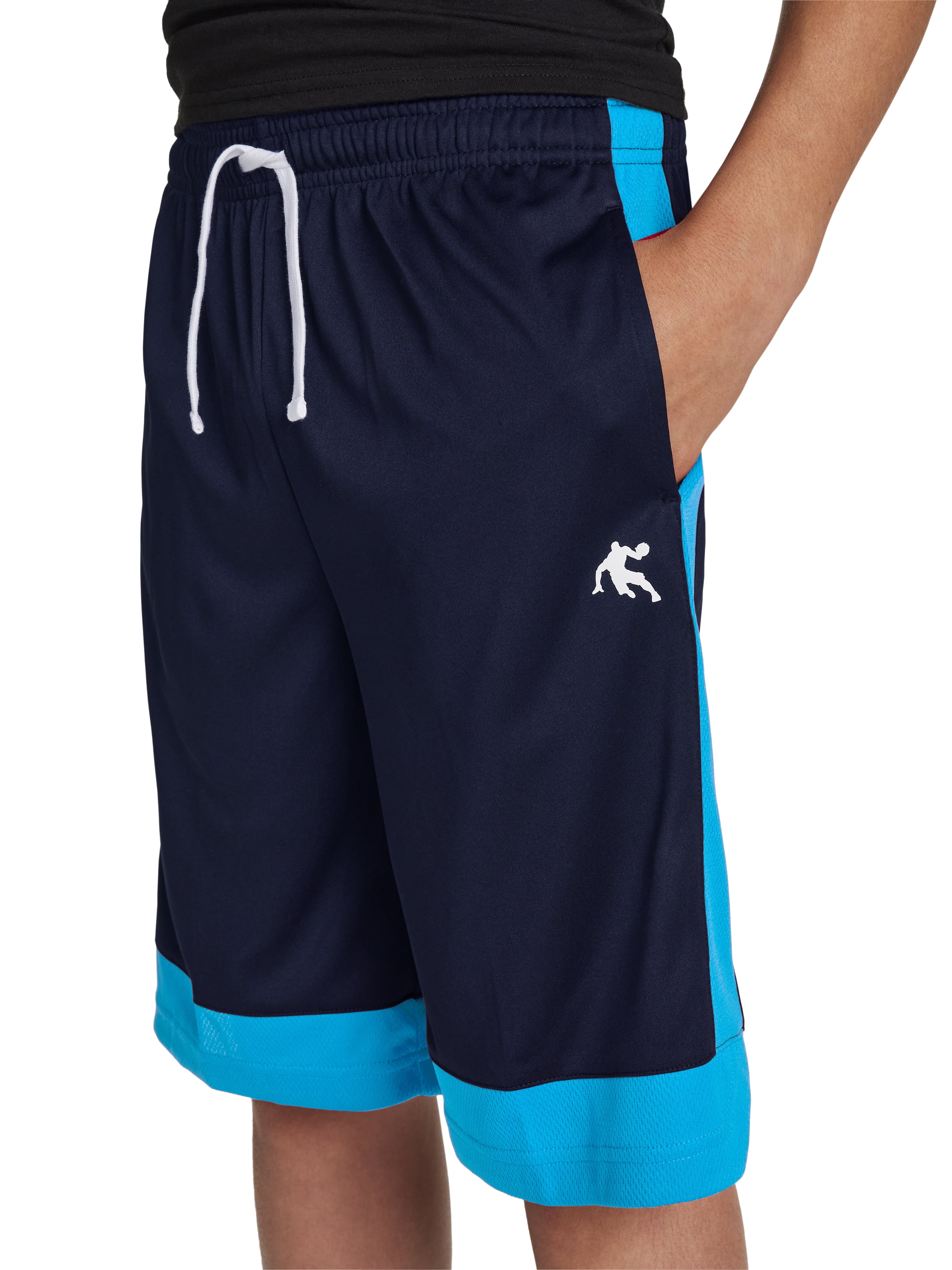 AND1 Boy's Athletic 2-Pack Basketball Short, Sizes 4-18