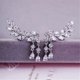 thumbnail image 3 of Pendientes de boda Yashi Cristal Diamantes de imitación Modelo 1214, 3 of 5