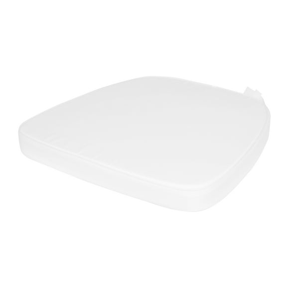 Chair Accessory - Seat Cushion for Chiavari with Velcro Straps - White