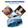 thumbnail image 4 of Naiovety Diademas para el sudor Bandas para el cabello deportivas absorbentes Cubierta de seguridad para el cabello de secado rápido Pañuelos para la Ciclismo tipo 6 Naiovety OD020528-06B, 4 of 6