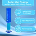 thumbnail image 2 of 6 Packs Toilet Bowl Gel  - Replacement Gel Toilet Bowl Cleaning  Compatible with , Stop Limescale and Rings, for Cleaning and Refreshing, 6 Pack with Dispenser, 2 of 6