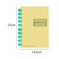 thumbnail image 2 of Horizontal line Cuaderno en espiral, cuaderno con anillo de goma suave A5 de 210 x 150 mm, diarios de 120 páginas para estudio y notas, 2 of 5