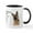White/Black Inside, variant on CafePress - German Shepherd Angel Mug - 11 oz Ceramic Mug - Novelty Coffee Tea Cup