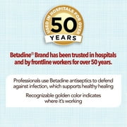Betadine Antiseptic 5٪ Povidone-Iodine Spray First Aid Antiseptic No Sting، 3 oz، 6 Pack