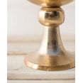 thumbnail image 4 of Wedding Decor Metal Compote Distressed Round Bowl with Stem 6.75 inch Rose Gold, 4 of 4
