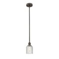 thumbnail image 6 of 616-1S-SG-G559-5CL-Innovations Lighting-Bridal Veil - 1 Light Stem Hung Mini Pendant In Art Deco Style-8.5 Inches Tall and 5 Inches Wide-Satin Gold, 6 of 7