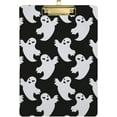 thumbnail image 2 of FMSHPON Halloween Silly White Ghost Clipboard Hardboard Wood Nursing Clip Board and Pull for Standard A4 Letter 13x9 inches, 2 of 5