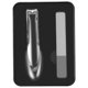 thumbnail image 1 of Cortaúñas de acero para manicura, cortaúñas profesionales, cortaúñas para pies, herramienta de alta calidad, color negro, 1 of 5