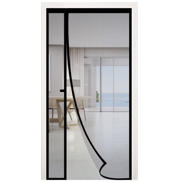 Mosquitera Magnética para Puerta RELIANCER en Fibra de Vidrio 34x78cm con Imanes
