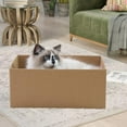 thumbnail image 3 of Cat Scratch Box Double Sided Cardboard for Small and Medium Cats Sofa Furniture, 3 of 8