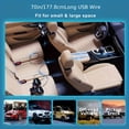 thumbnail image 5 of USB Dual Head Rear Car Fan for Backseat, Strong Airflow, Multi-Speed & Multi-Angle Rotation, Universal for All Vehicles, Car & Home Use, Perfect for Beach, Picnic & Summer Travel, 5 of 10