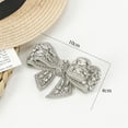 thumbnail image 2 of High Heel Handmade DIY Bags/Clothes/Shoes Rhinestone Wedding Bride Bow Shoes Flower Jewelry Shoes Decorations Bow Shoes Charm Shoes Buckle Accessories BEIGE, 2 of 8