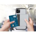thumbnail image 5 of For Apple iPhone XS Blue Shockproof Card Slot Wallet Heavy Duty Case Tough 360 Cover Case, 5 of 5