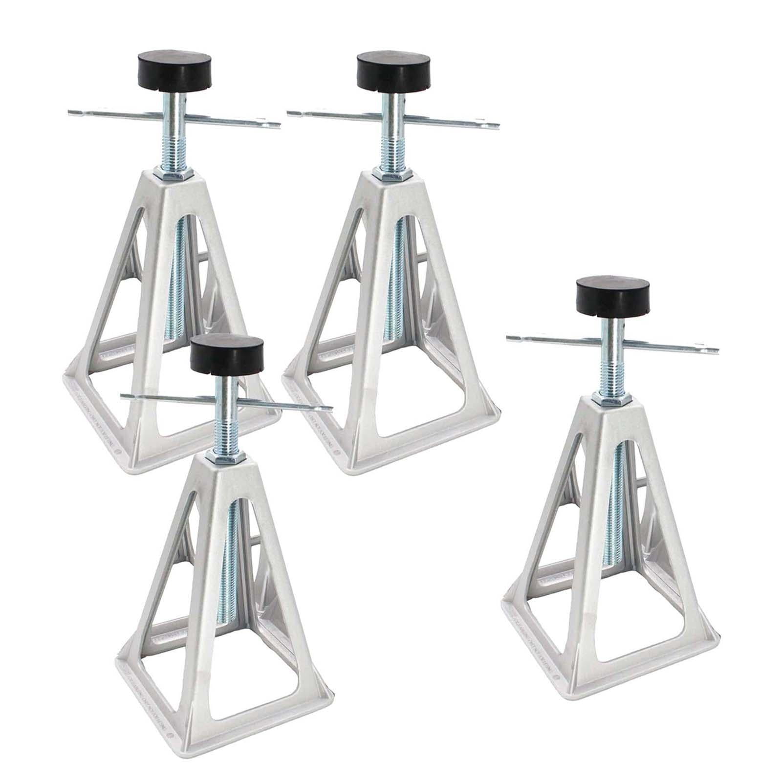 Nishiyuenyi Jack Stands Leveling Jacks Accessories Aluminum Alloy Adjustable Height Aluminum 4pcs