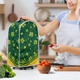 thumbnail image 3 of HELLHERO Clover Musical Pattern Food Processor Cover with Hand Strap Thickened Coffee Machine Dust Cover for Home Kitchen Indoor, 3 of 5
