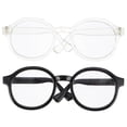 thumbnail image 1 of MasteelfCA 2 Pcs Lunettes de Poupée Accessoires DIY Mini Lunettes Décoratives Fournitures de Poupée, 1 of 8