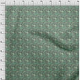 thumbnail image 4 of oneOone Coton Flex Tissu Vert de Mer Jacobée Tissu Imprimé de Matériel de Couture Floral par la Cour 40 Pouces de Large, 4 of 4