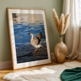 thumbnail image 5 of Serenity's Shoreline - Piraeus Greece Photography Wildlife Bird Lake Nature Water Scenic Aquatic Oak Framed Wall Art Print 6 x 8 inches, 5 of 59