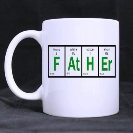 Father Periodic Table Of Elements Mug Custom White 11 Oz Father Periodic Table Of Elements Mug Custom White 11 Oz Coffee Or Tea