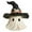 A-Black, variant on ​​XIANXIAN Halloween Hat Ghost Figurine Creative Resin Cap Spirit Ornament Unique Design for Outdoor Garden & Yard Decoration Gothic Halloween Theme, Desktop Ornament