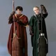 thumbnail image 4 of Nueva capa mágica, bata, disfraz de Hermione Granger, disfraz de Harry Potter, bufanda LED, gafas, ropa de Cosplay de Gryffindor, accesorios de regalo, 4 of 5
