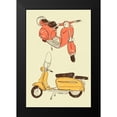 thumbnail image 2 of GraphINC 17x24 Black Modern Framed Museum Art Print Titled - Scooter IV, 2 of 5