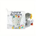 thumbnail image 3 of Baby Educational Cloth Book Newborn Animal Cloth Book Children's Early Learning Development Cognitive Reading Puzzle Book Montessori Toys, 3 of 4