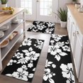 thumbnail image 2 of Pioneer Flower Floral Print Pattern Kitchen Rugs Sets Of 3,Kitchen Runner Rugs Non Skid Washable,Decorative Kitchen Floor Mats for Kitchen,Sink,Laundry,17"x30"+ 17"x47" + 17"x59", 2 of 6