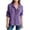 ZA-Purple-shirts, variant on Inverlee Women's Cotton Linen Button Down Shirts Heart Print Long Sleeve Blouses Casual Lapel Collar V Neck Tops