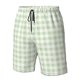 thumbnail image 4 of Fotbe Green Checkboard Trajes de Baño Estampados para Hombre, Shorts de Verano de Secado Rápido, Ropa de Playa, Bañadores-X-Large, 4 of 6