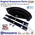 Kit Pacciamatura Husqvarna 587412301 Per Trattorino Craftsman 42″ | Nuovo - Foto 2