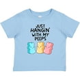 thumbnail image 3 of Inktastic Easter Just Hangin' with My Peeps Boys or Girls Baby T-Shirt, 3 of 5