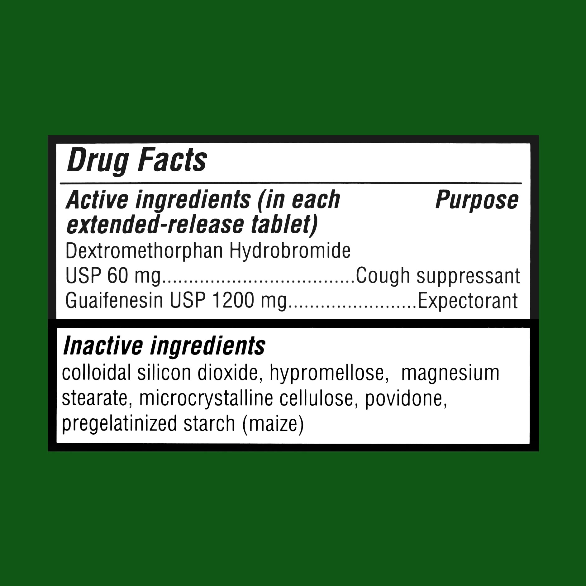 Equate Maximum Strength Mucus Relief DM, 28 Count