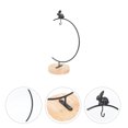 thumbnail image 3 of Support d'Ornement Design Lapin Pot de Fleurs Suspendu Support de Bureau en Fer, 3 of 9